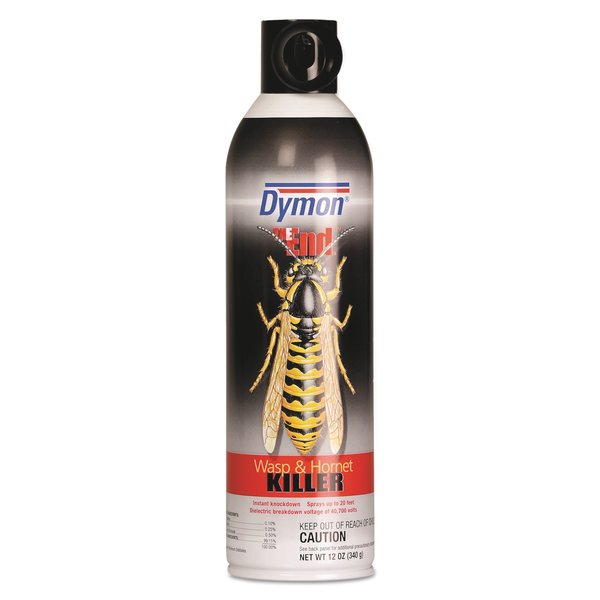 Dymon THE End Wasp & Hornet Killer, 12oz Can, PK12 18320